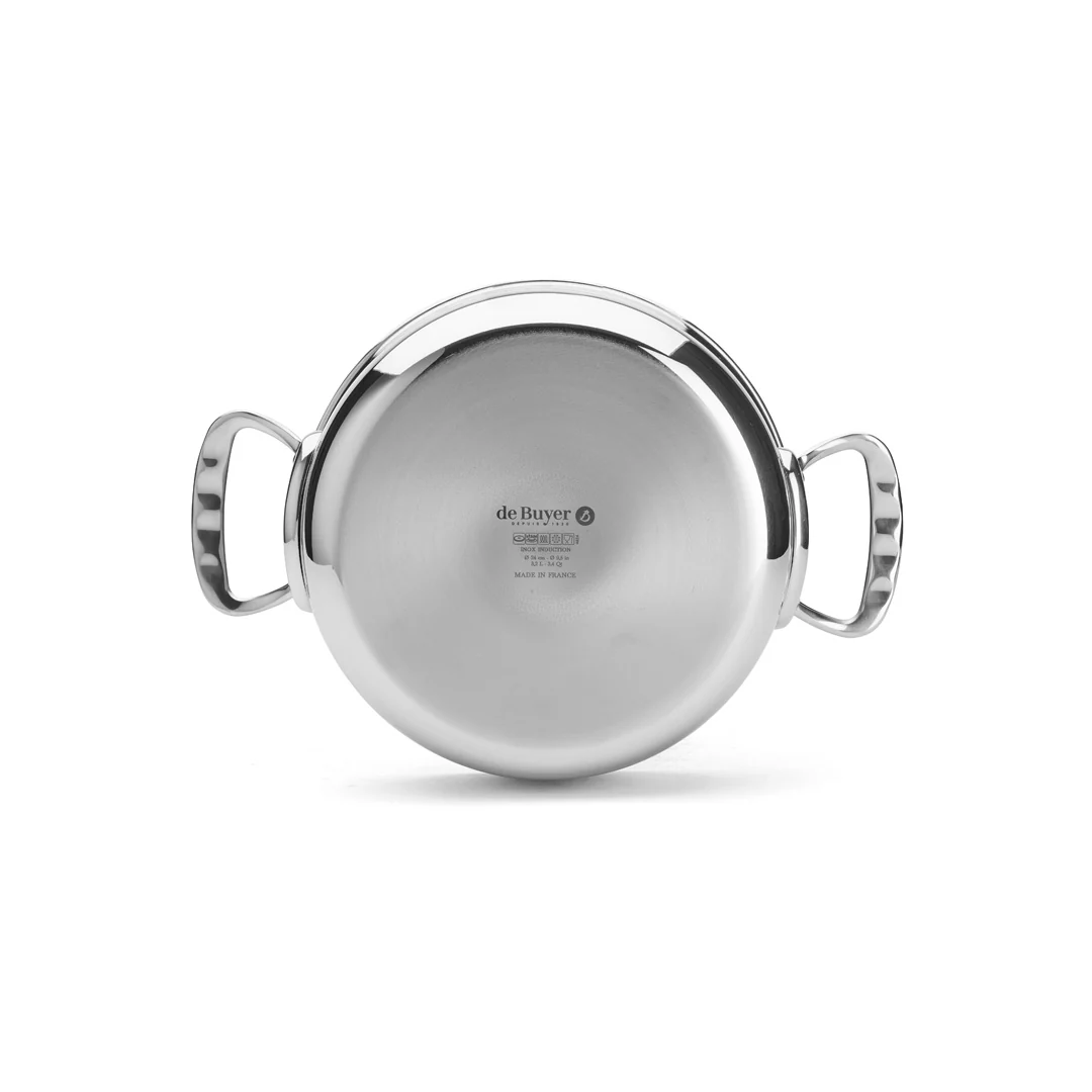 AFFINITY 5-Ply Stainless Steel Rondeau with Lid - Image 5