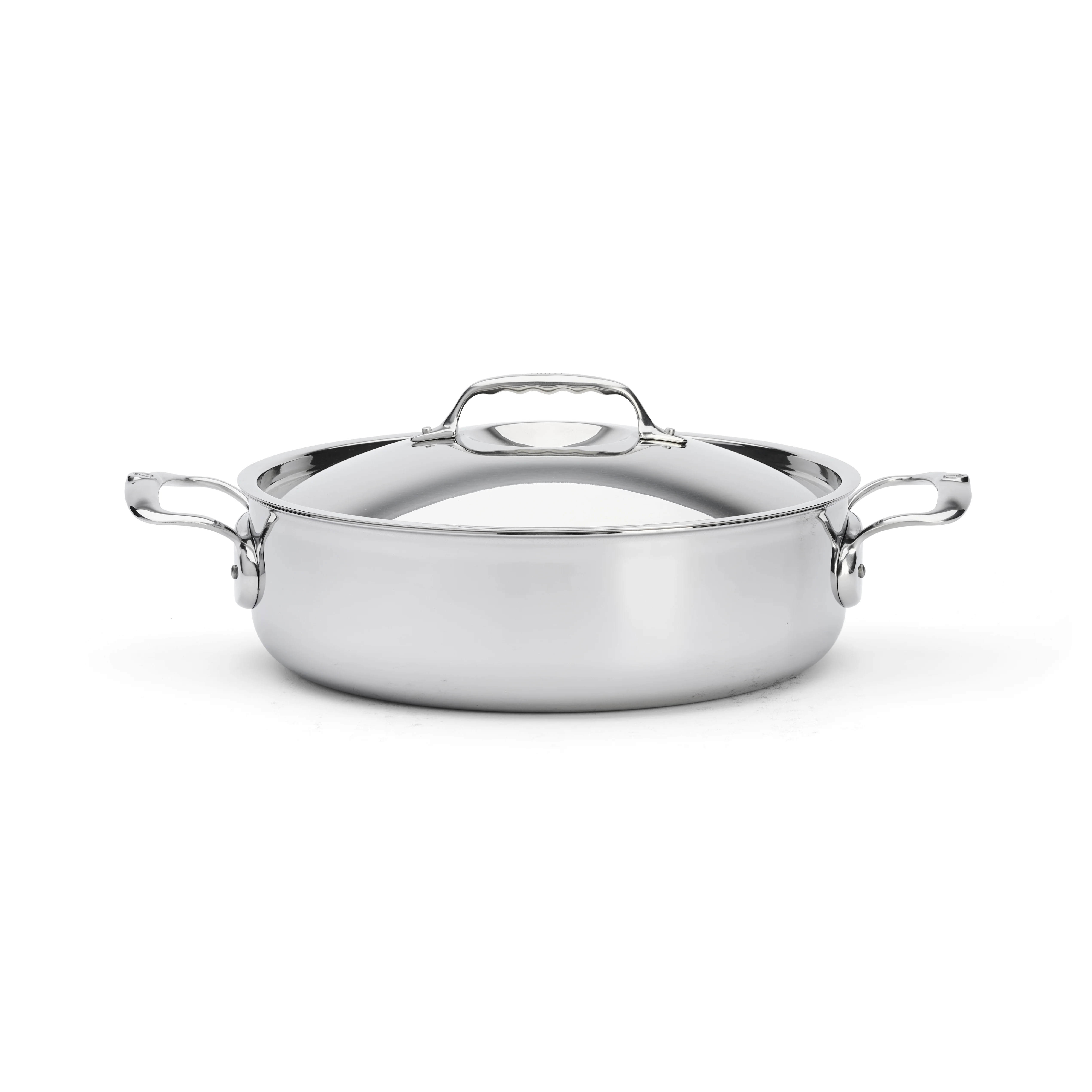 AFFINITY 5-Ply Stainless Steel Rondeau with Lid - Image 8