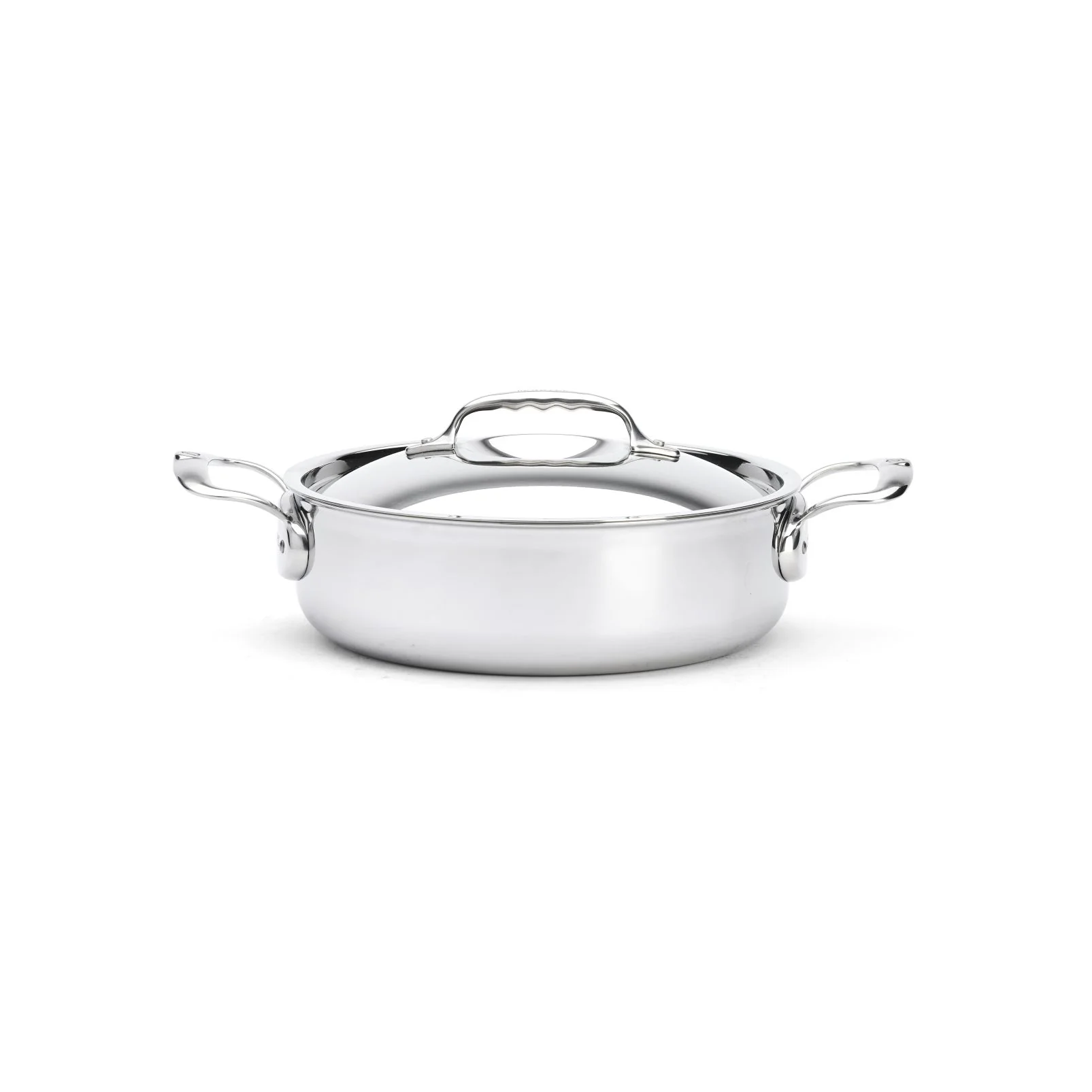AFFINITY 5-Ply Stainless Steel Rondeau with Lid - Image 9