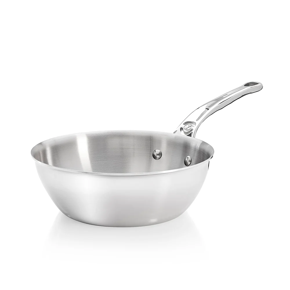 AFFINITY 5-ply Stainless Steel Rounded Sauté Pan - Image 4