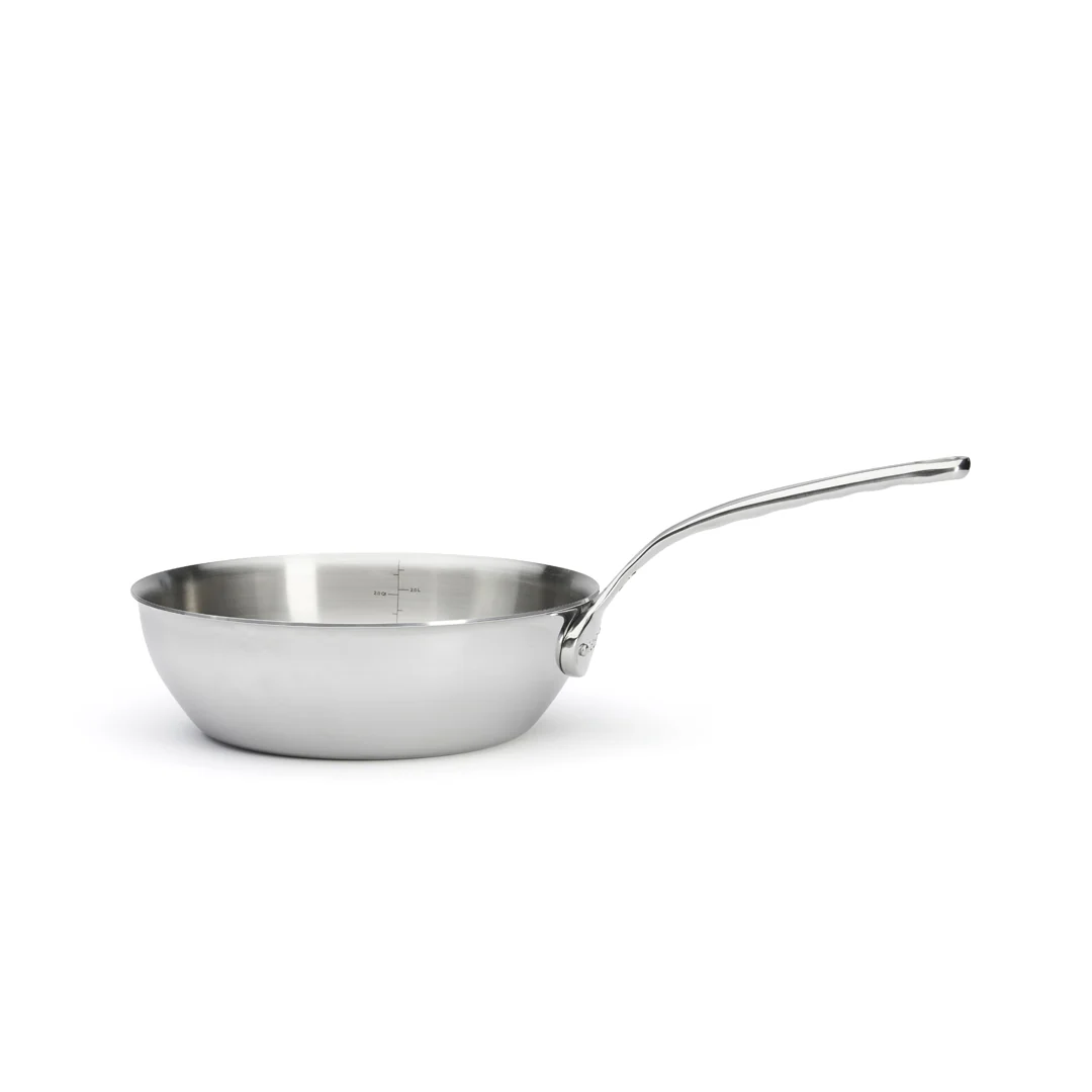 AFFINITY 5-ply Stainless Steel Rounded Sauté Pan - Image 7