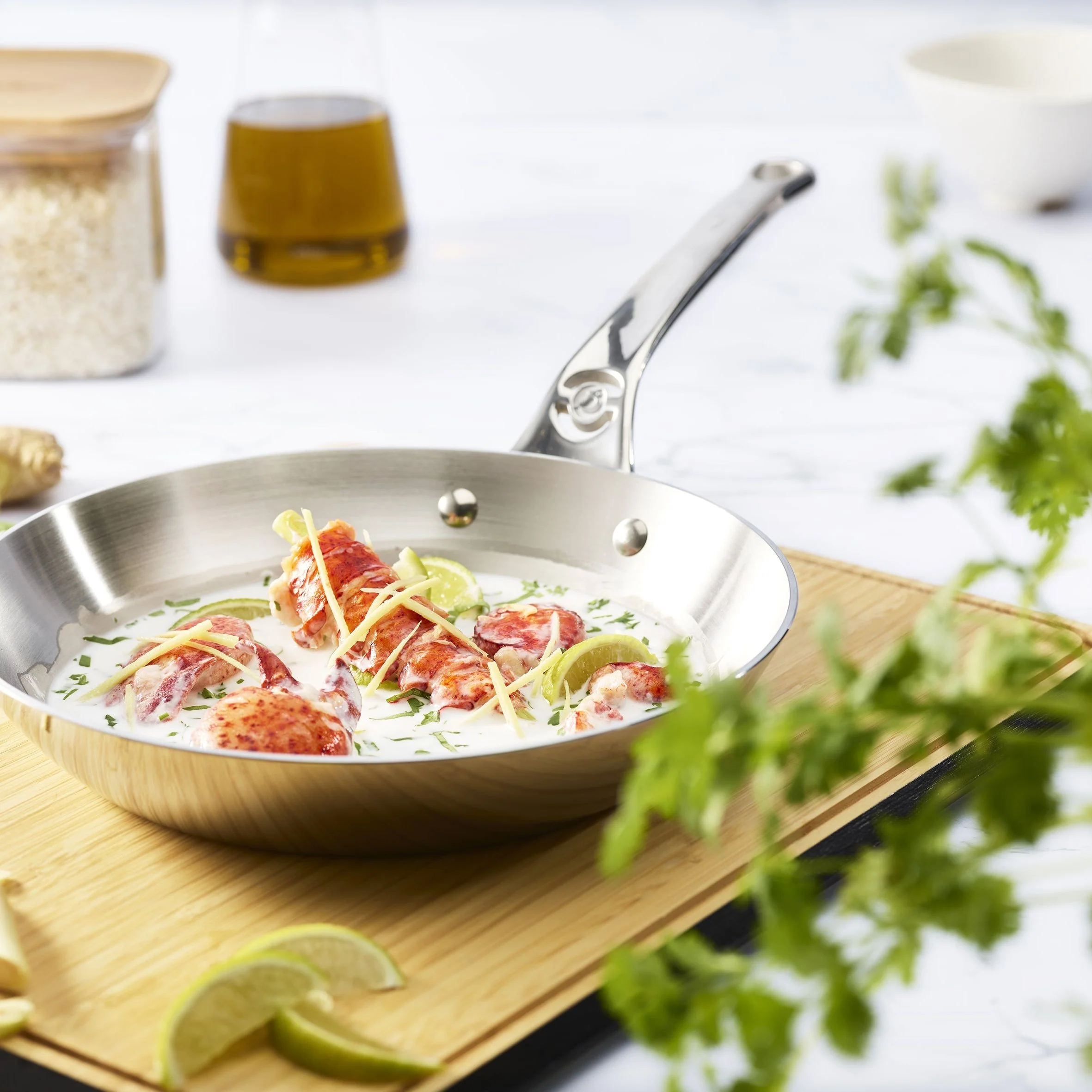 AFFINITY 5-ply Stainless Steel Fry Pan - Image 6