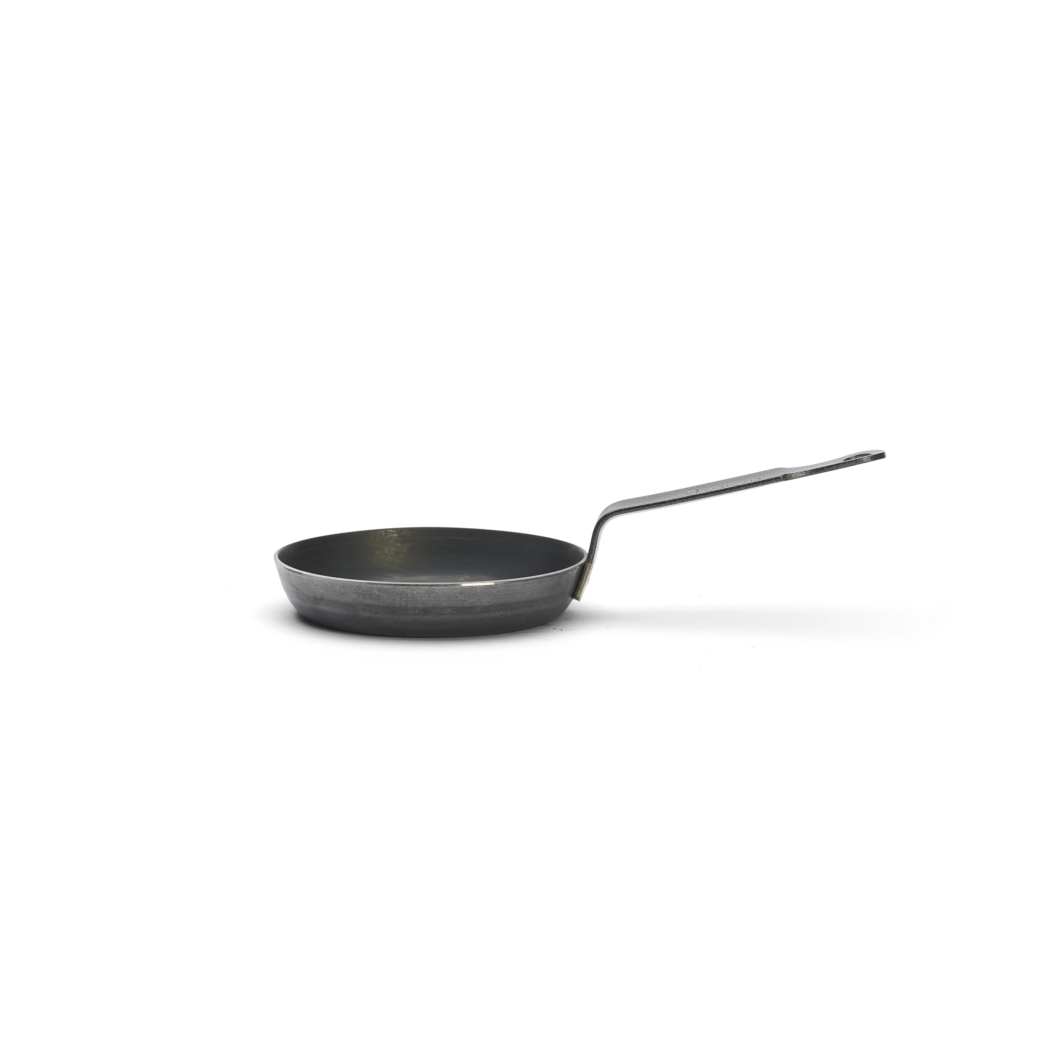 Blue Carbon Steel Egg & Pancake Pan - Image 3