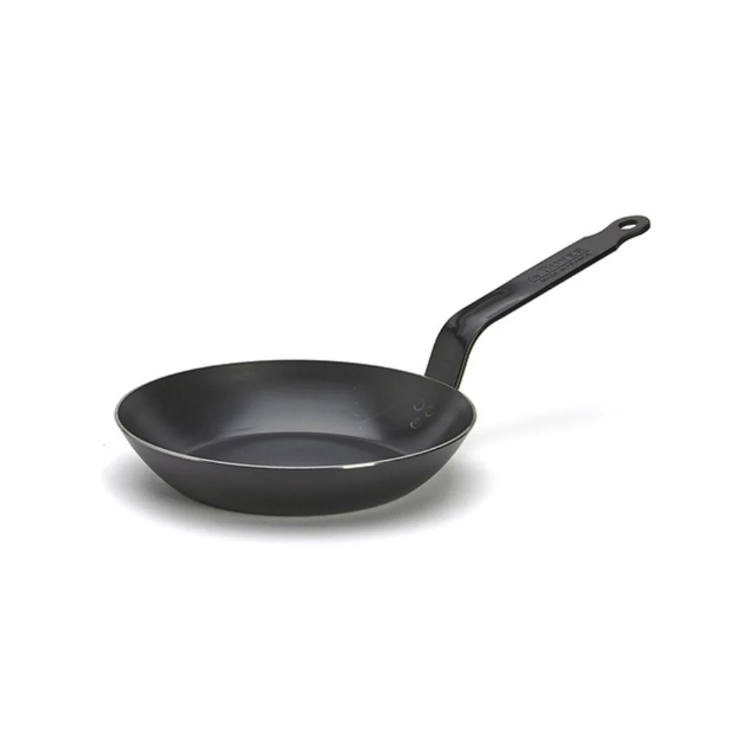 Blue Carbon Steel Fry Pan - Image 5