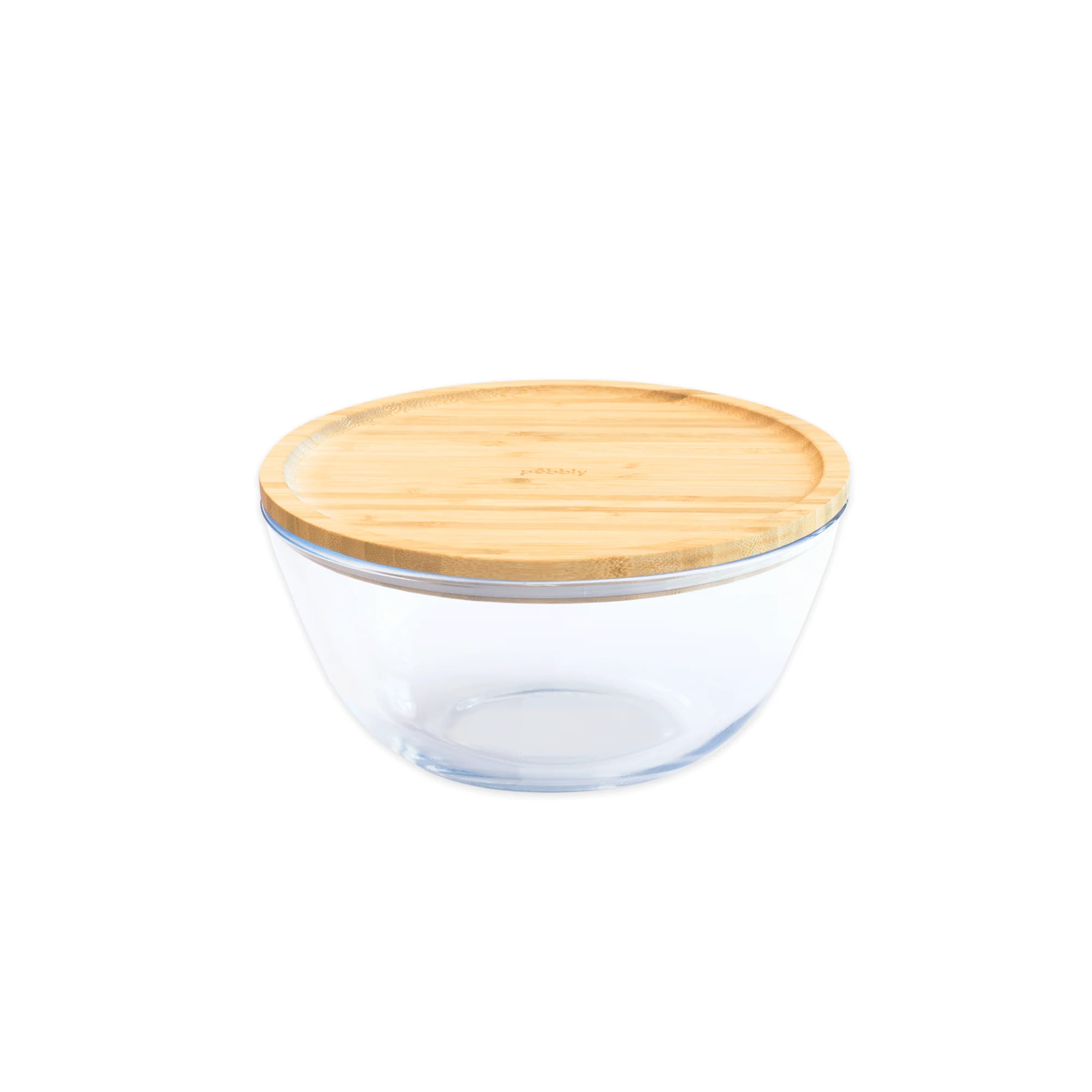 Glass Mixing Bowl with Bamboo Lid - Image 7