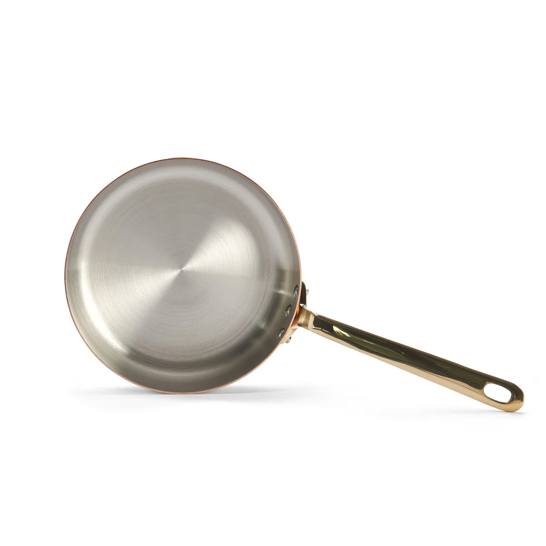 INOCUIVRE SERVICE Copper Sauté Pan with Brass Handle - Image 11