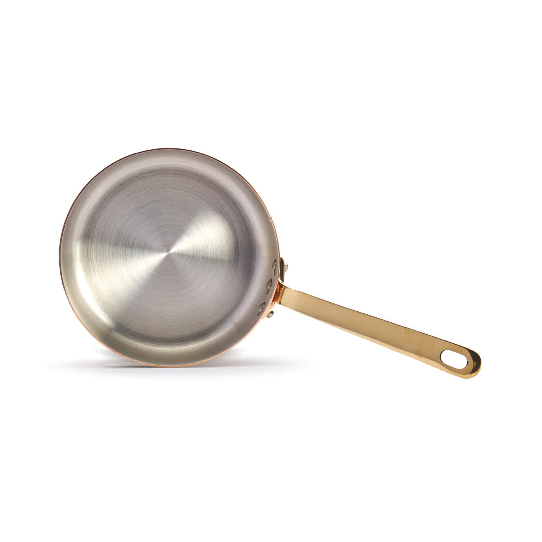 INOCUIVRE SERVICE Copper Sauté Pan with Brass Handle - Image 5