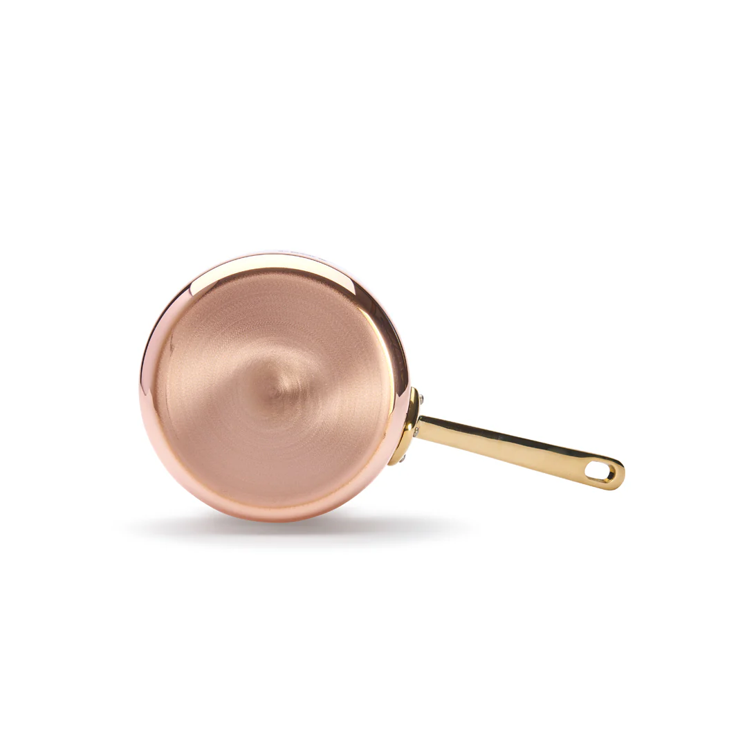 INOCUIVRE SERVICE Copper Sauté Pan with Brass Handle - Image 6