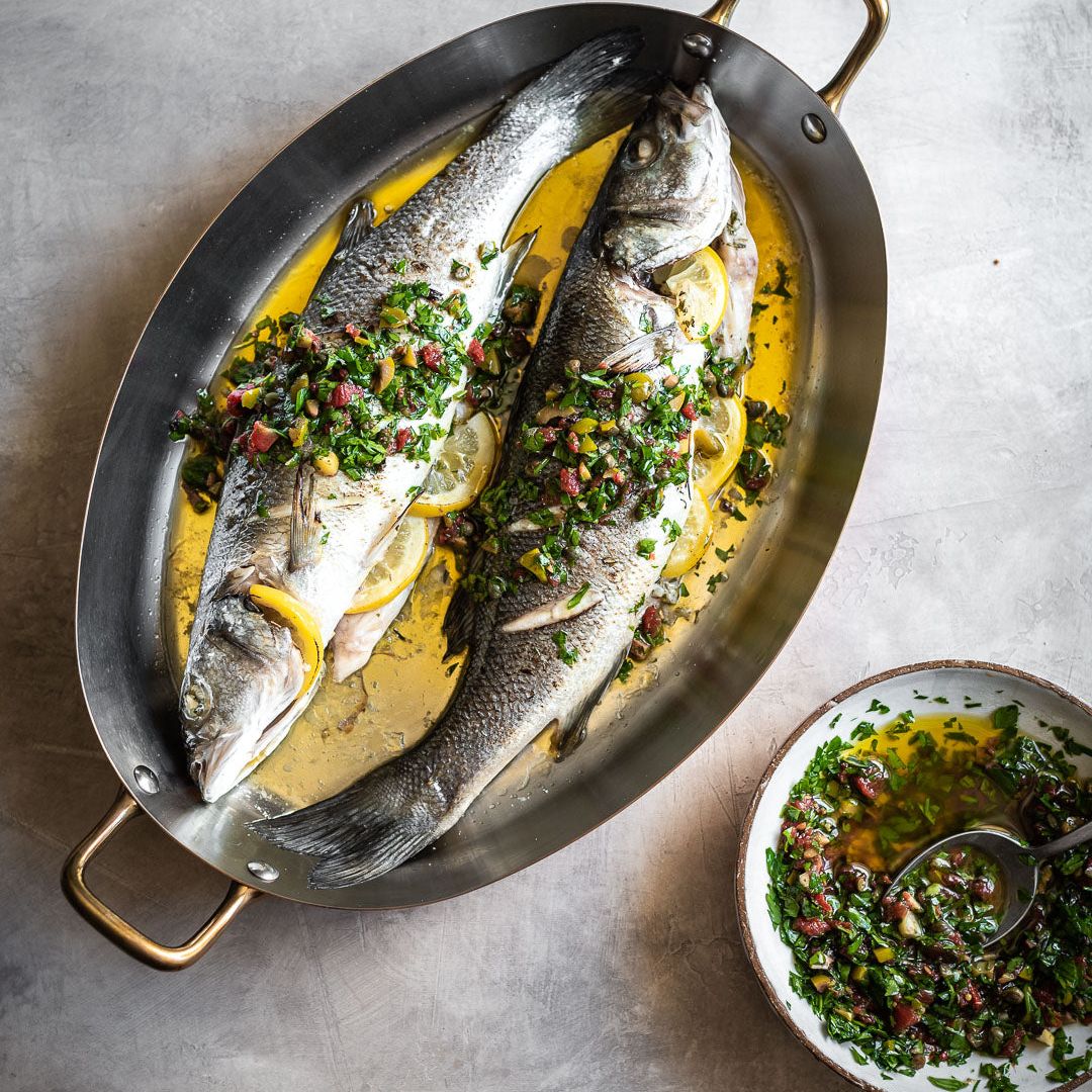 INOCUIVRE SERVICE Copper Oval Pan - Image 3