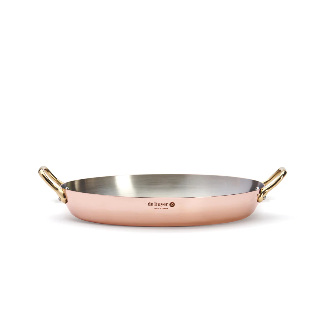 INOCUIVRE SERVICE Copper Oval Pan - Image 5