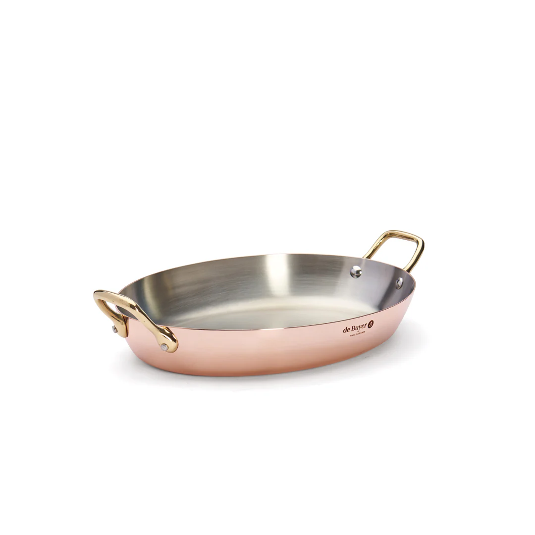INOCUIVRE SERVICE Copper Oval Pan - Image 6