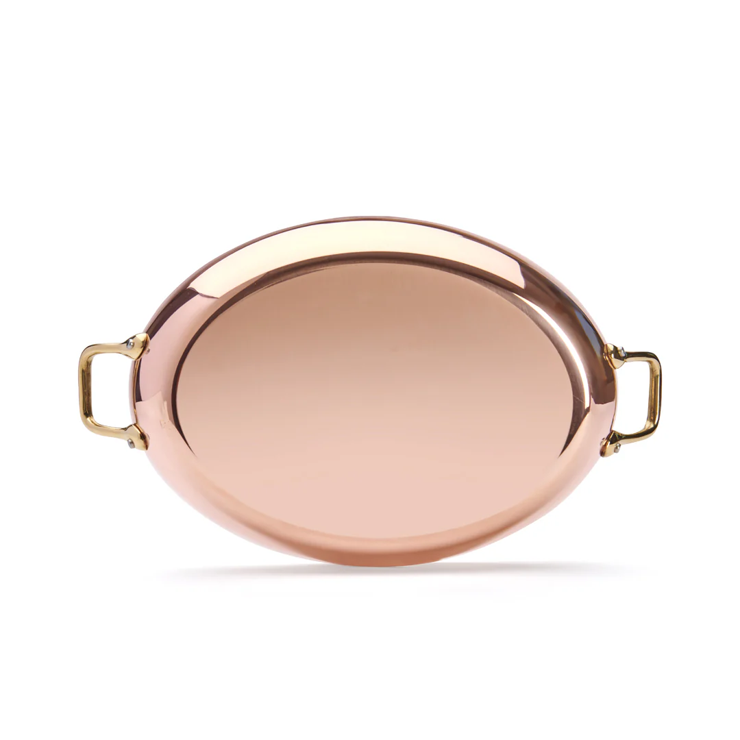 INOCUIVRE SERVICE Copper Oval Pan - Image 8