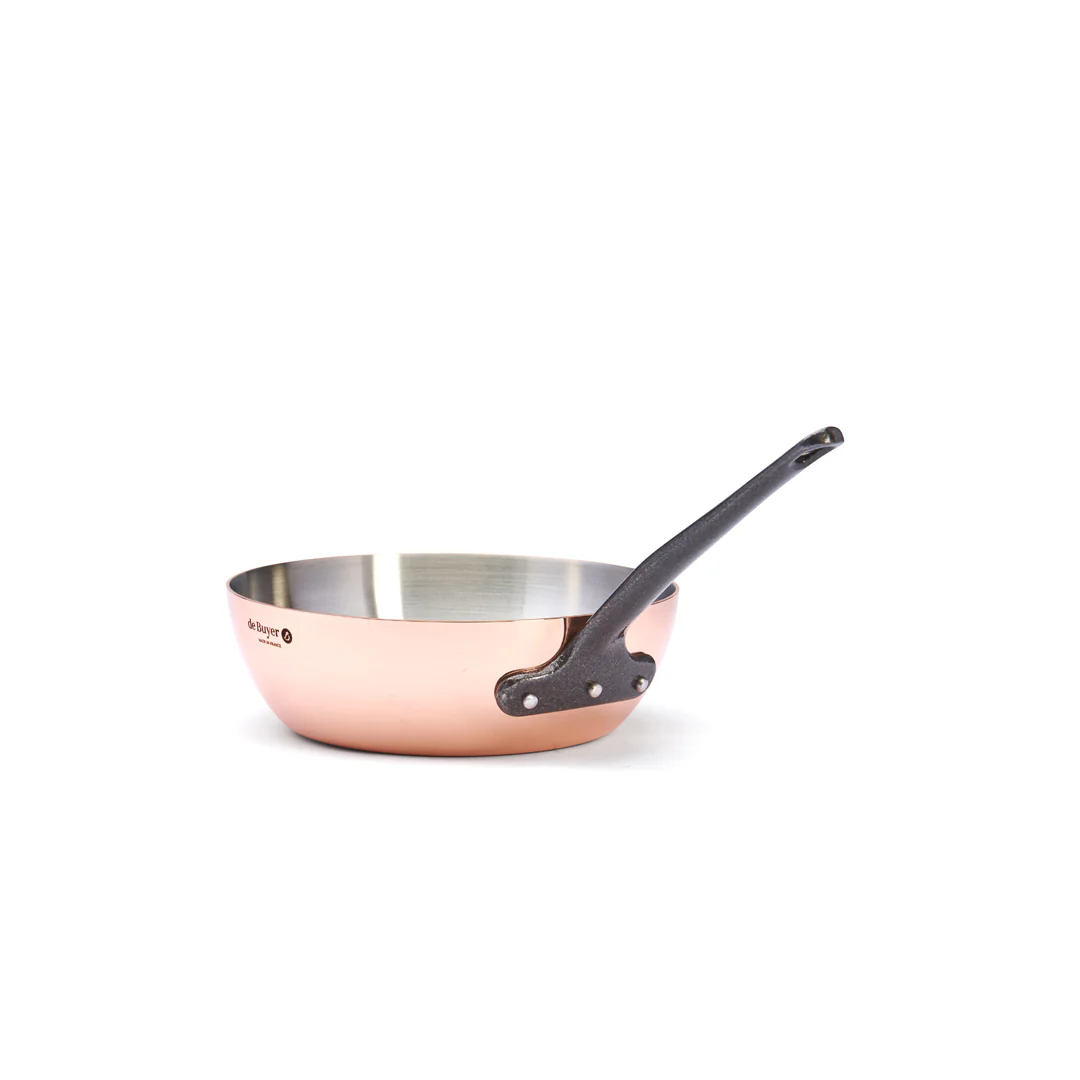 INOCUIVRE TRADITION Copper Conical Saute Pan - Image 12