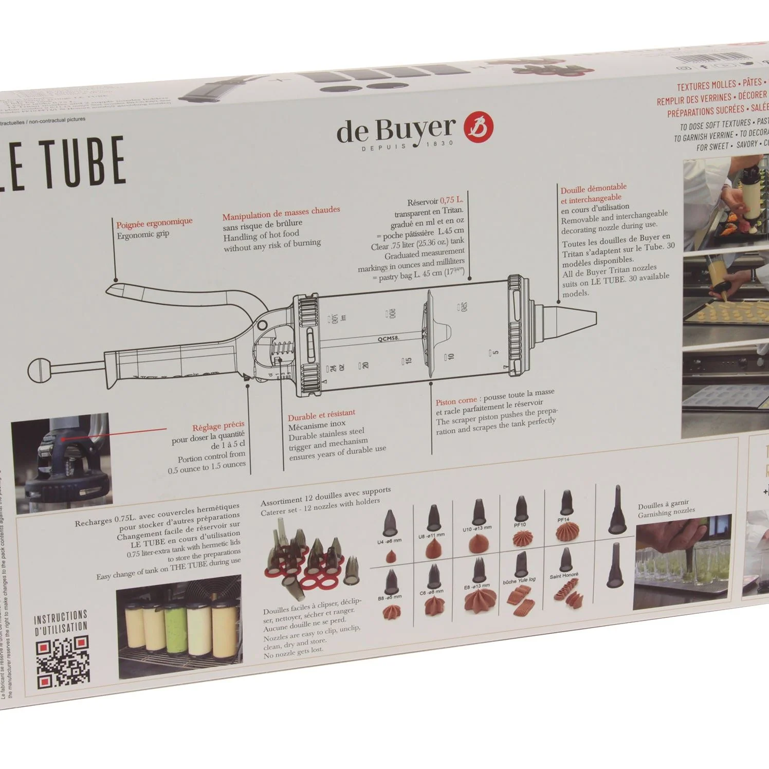 LE TUBE Decorating Tool 18-Piece Set - Image 11