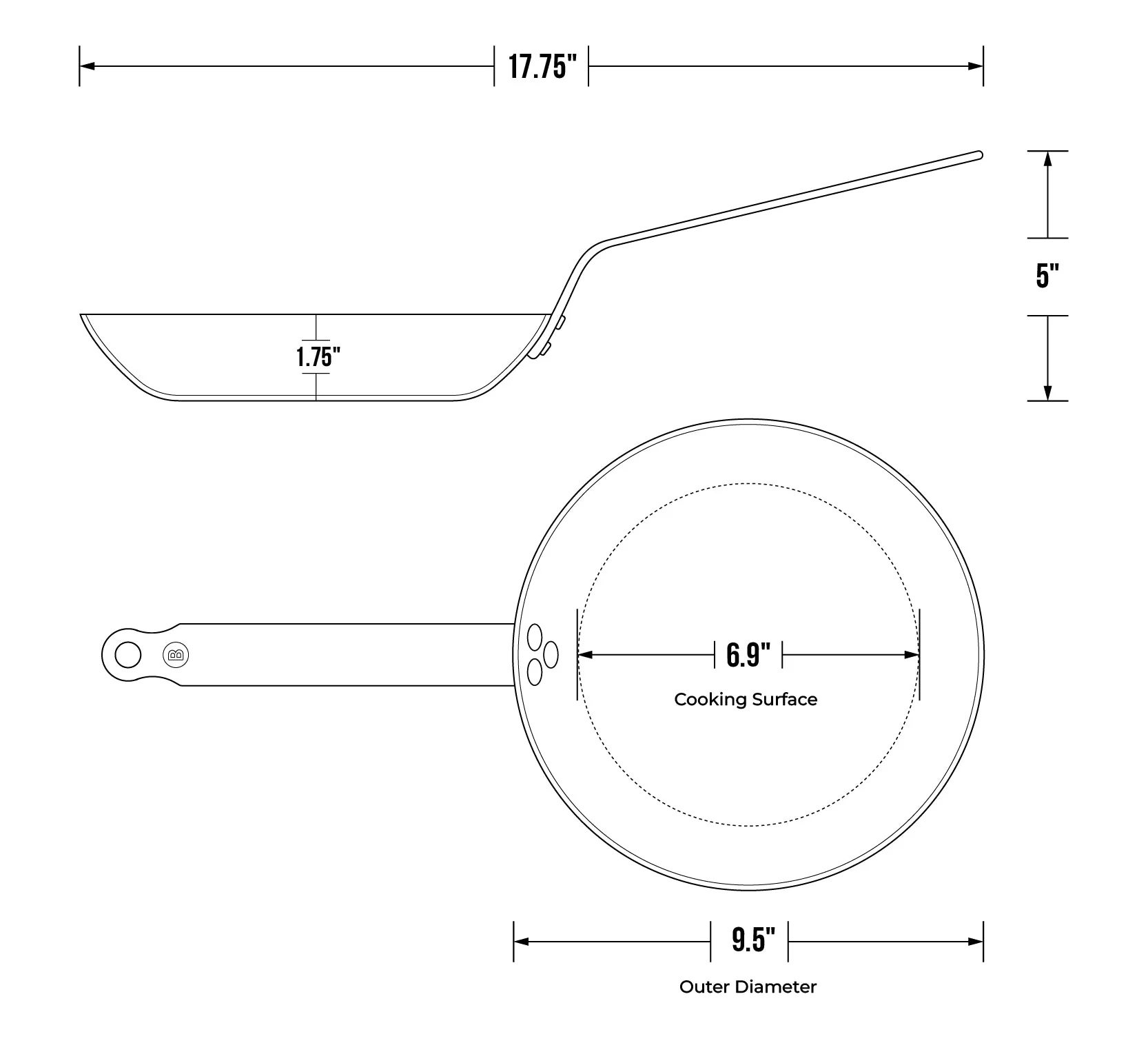 Mineral B Classic Complete Fry Pan Set - Image 10