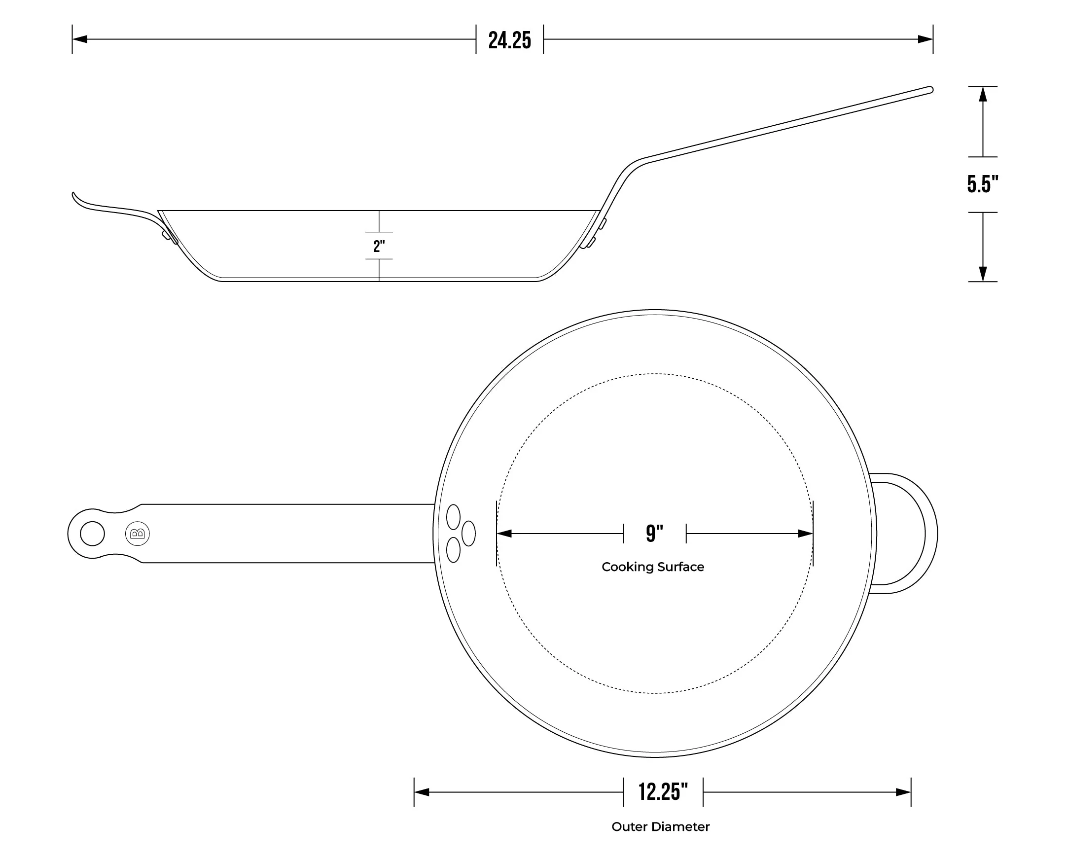 Mineral B Classic Complete Fry Pan Set - Image 13