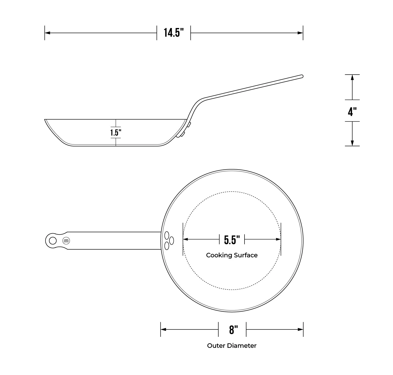 Mineral B Classic Complete Fry Pan Set - Image 9