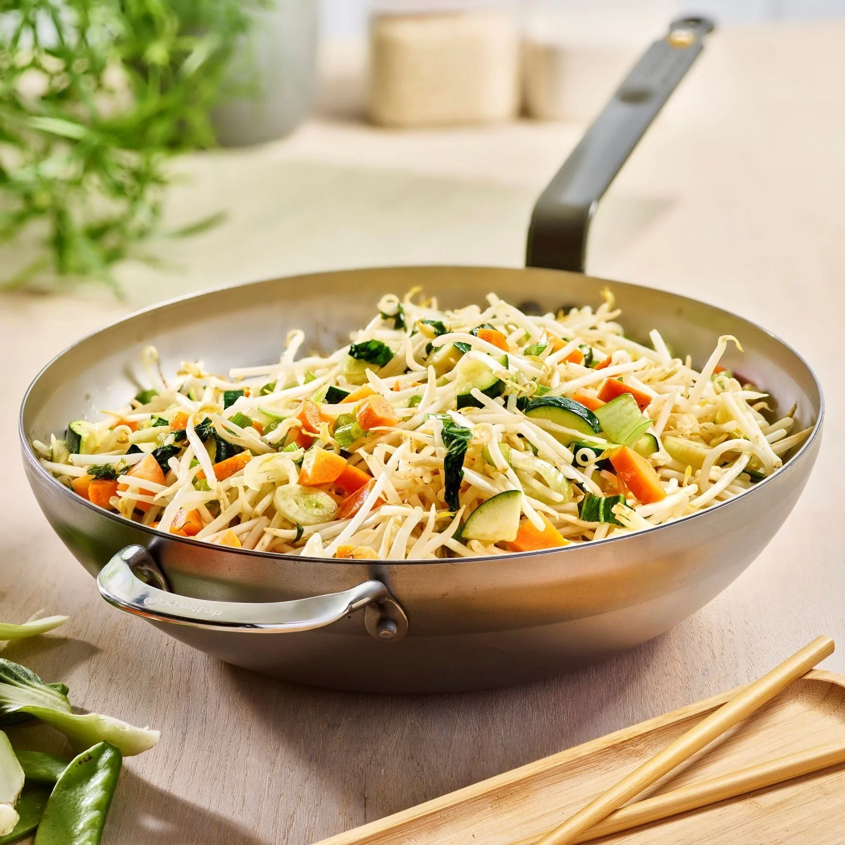 MINERAL B Carbon Steel Wok - Image 12