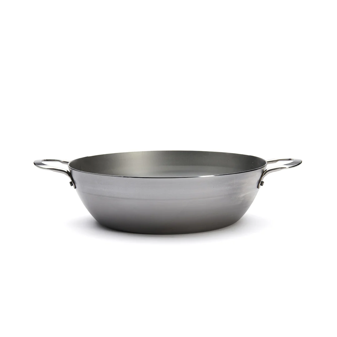 MINERAL B Carbon Steel Country Fry Pan 2 Handles - Image 13