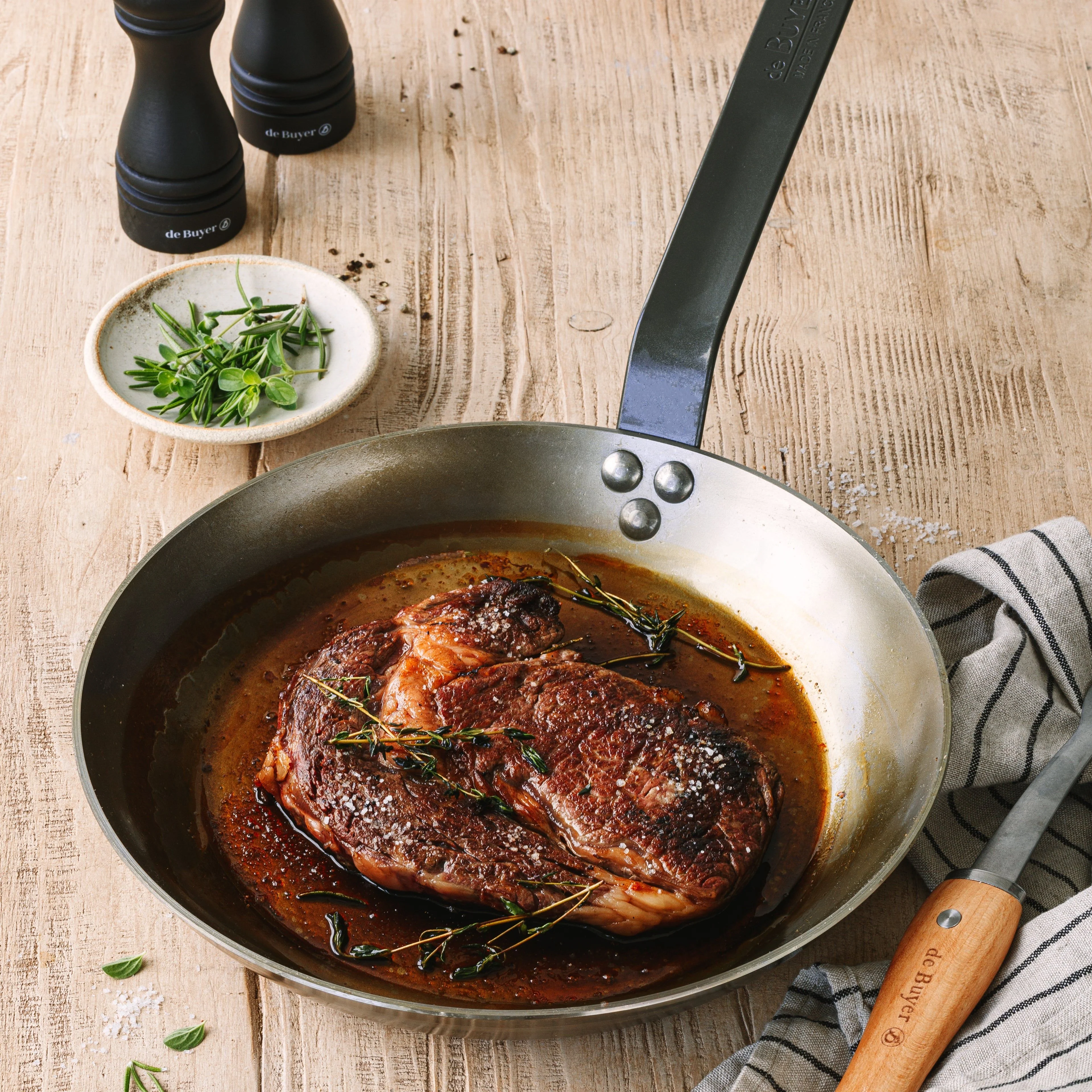 MINERAL B Classic Carbon Steel Fry Pan - Image 8