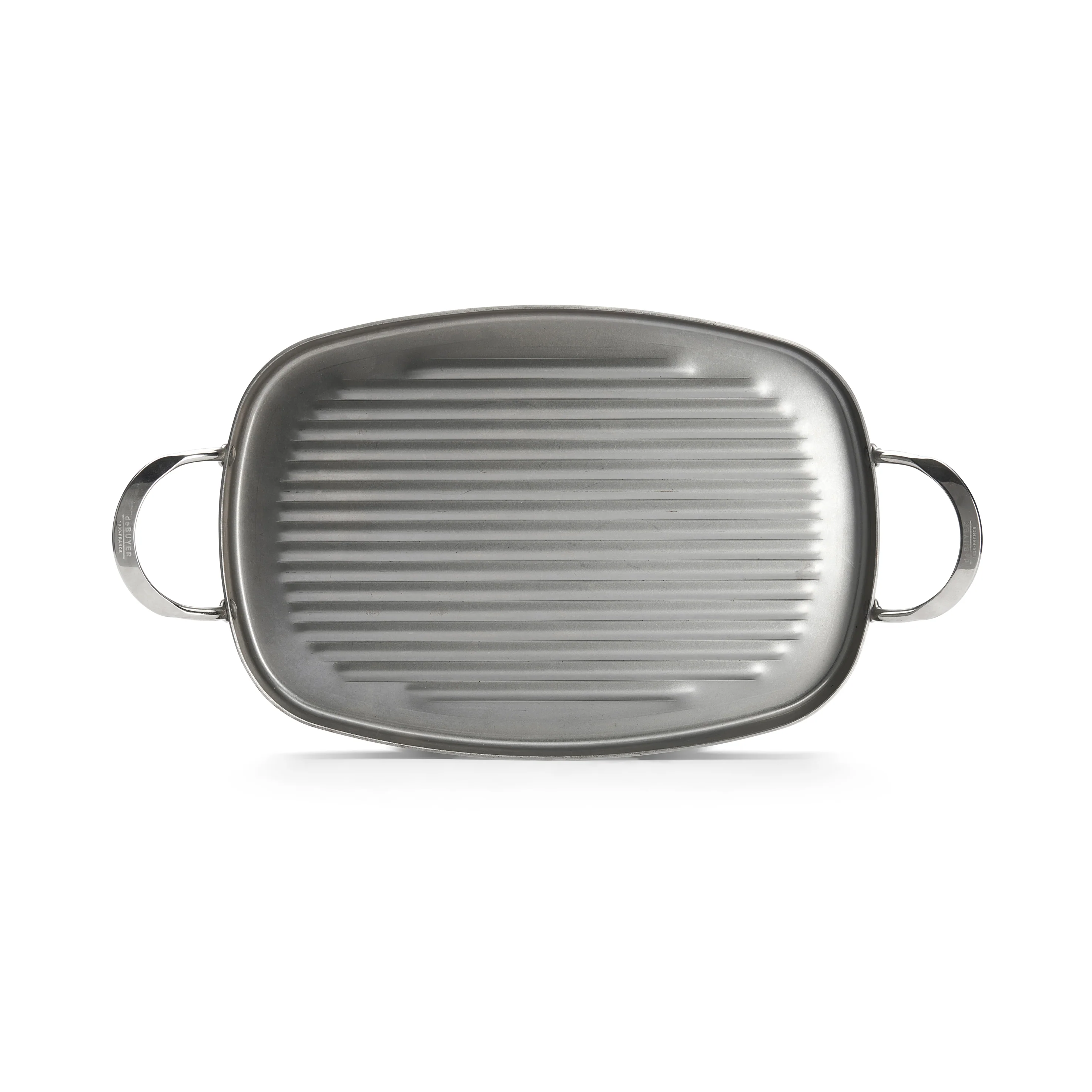 Mineral B Griddle With Grill Marks and 2 Handles - Image 3