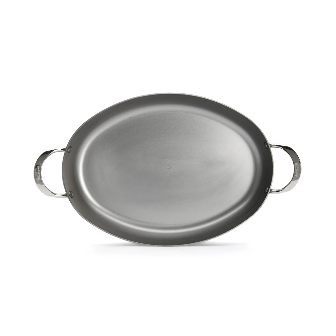 MINERAL B Carbon Steel Oval Roasting Pan - Image 6