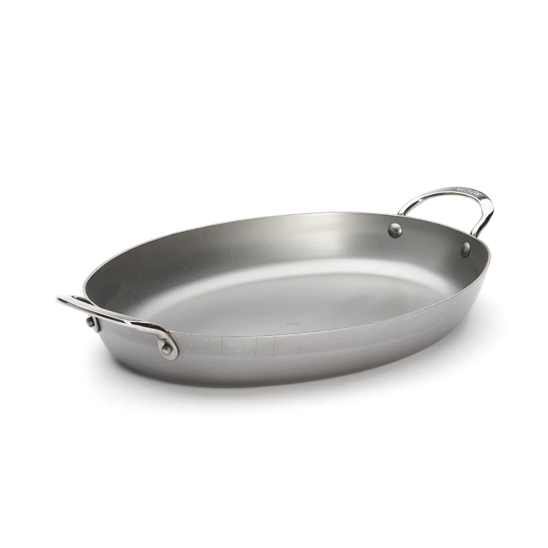 MINERAL B Carbon Steel Oval Roasting Pan - Image 8