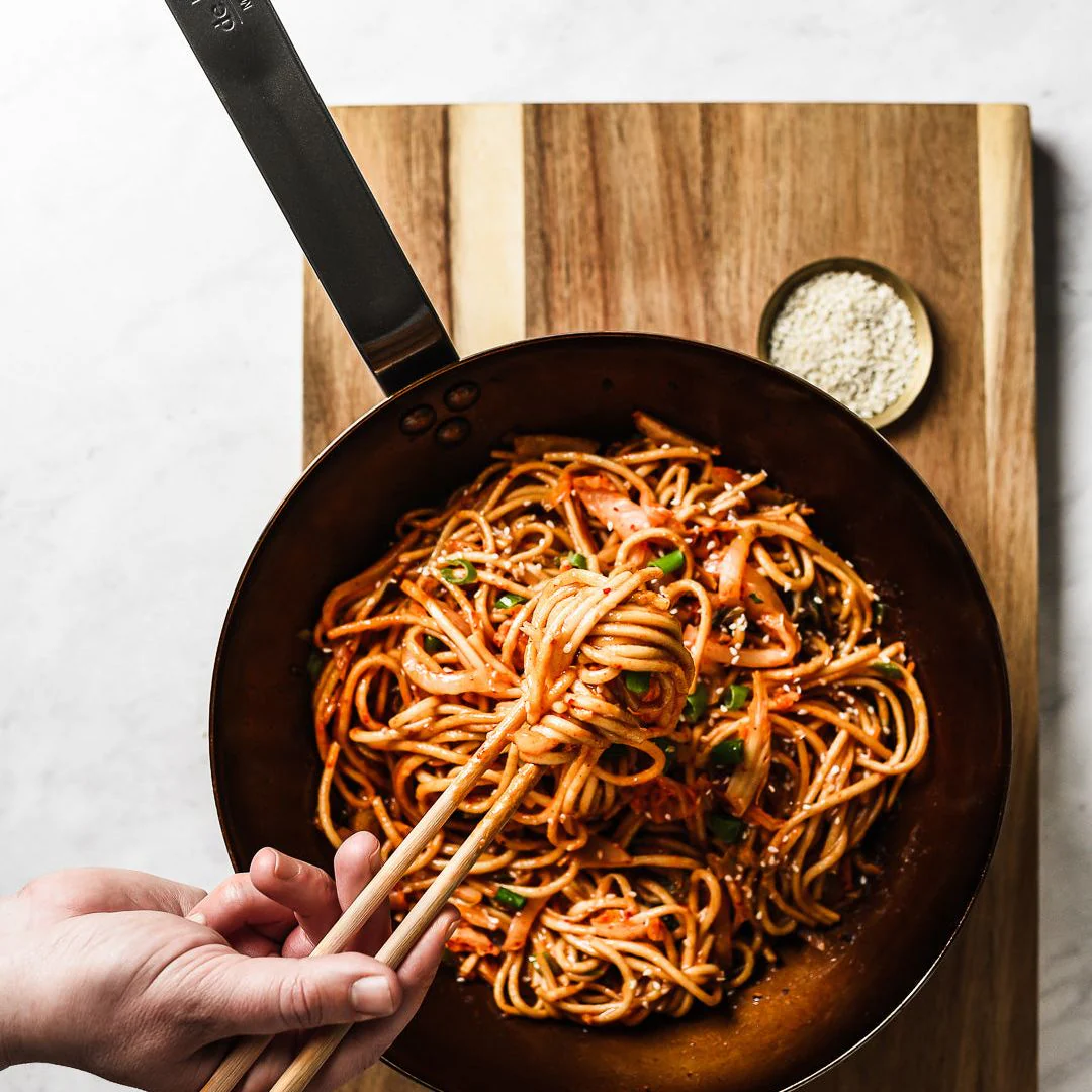 MINERAL B Carbon Steel Wok - Image 8