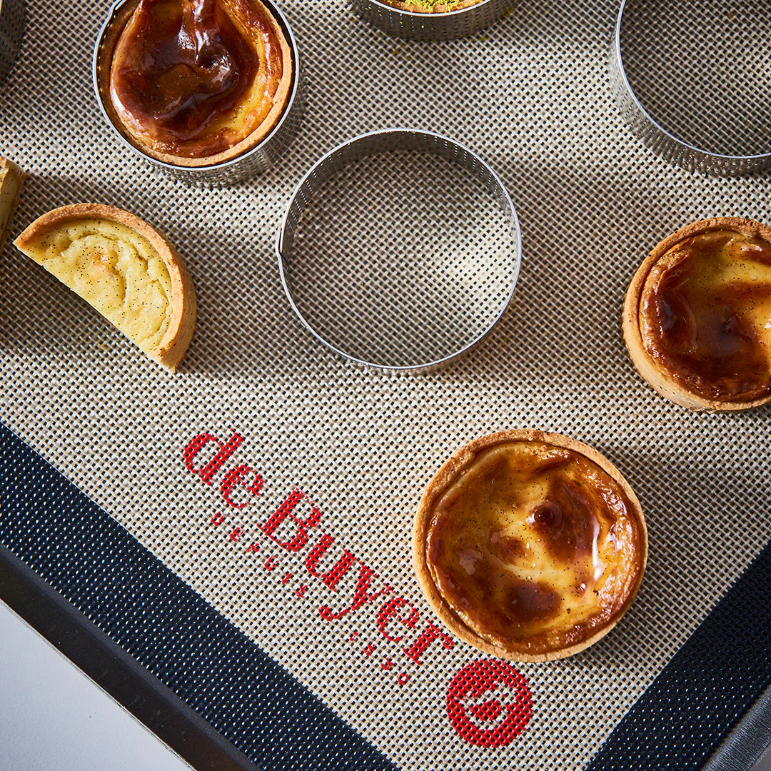 Perforated Round Tart Ring 6pc Set - 1.4"H - Image 4