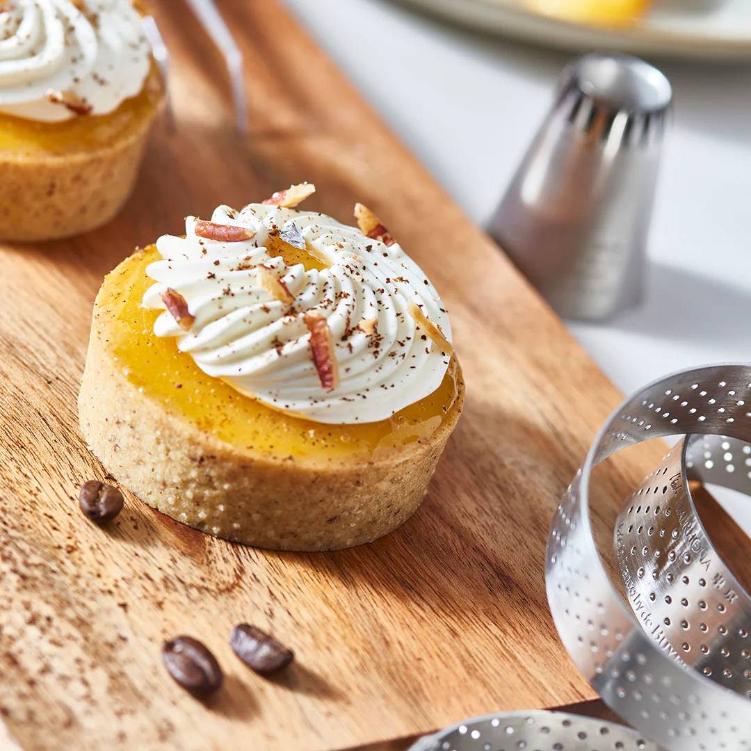 Perforated Round Tart Ring Height 0.8" - Image 5