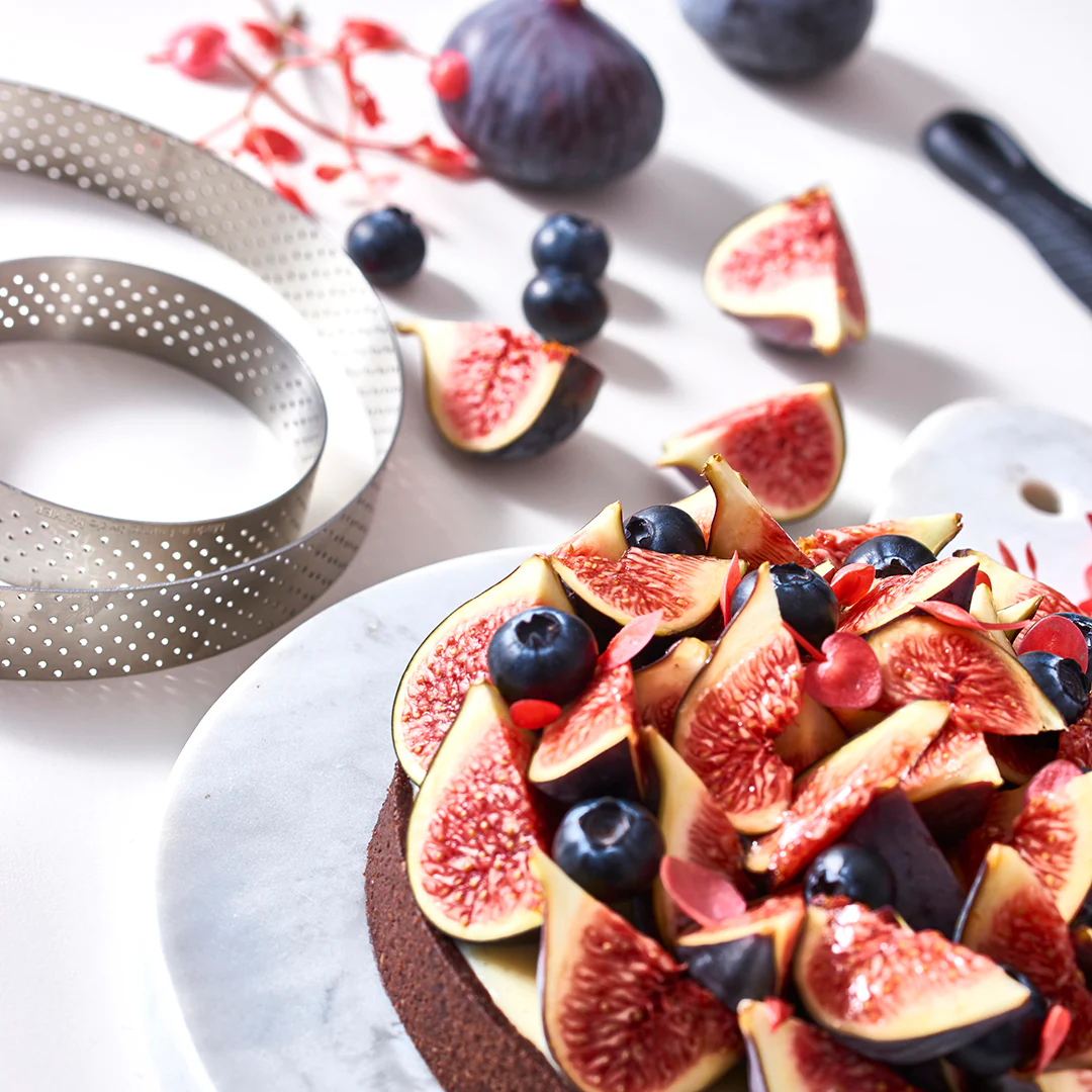 Perforated Round Tart Ring Height 0.8" - Image 6