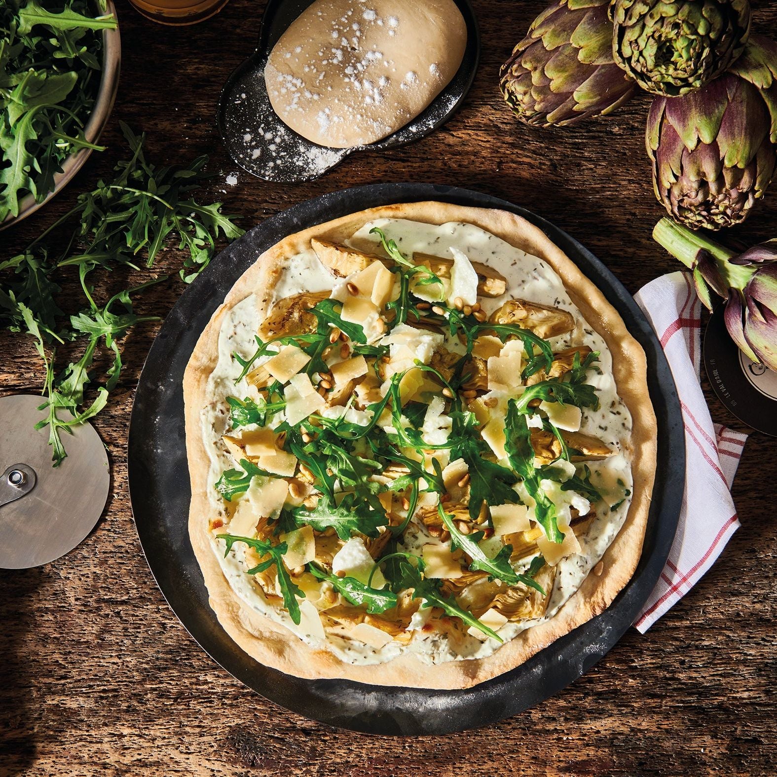 Blue Carbon Steel Pizza & Tart Sheet - Image 4