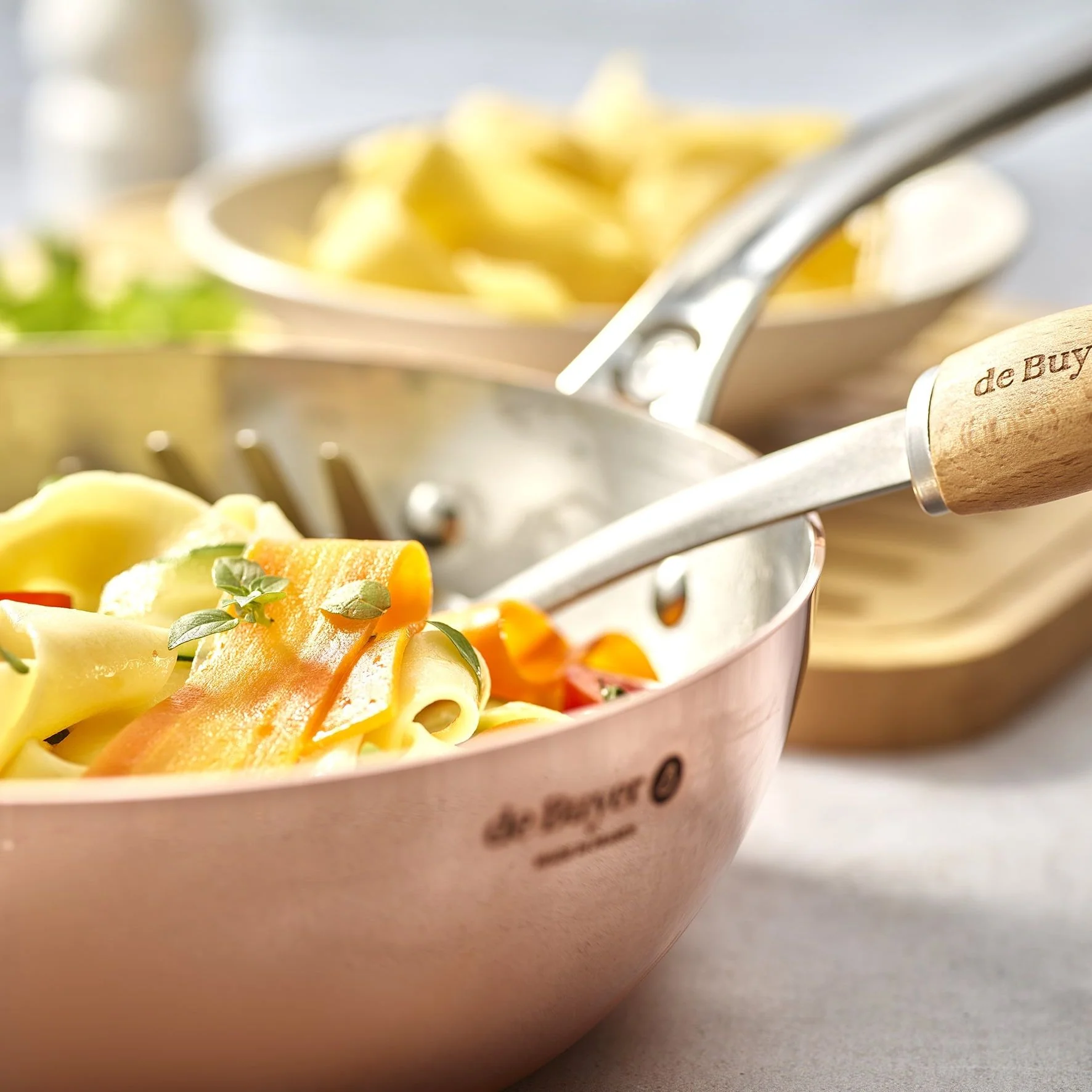 PRIMA MATERA Copper Conical Sauté Pan - Image 6