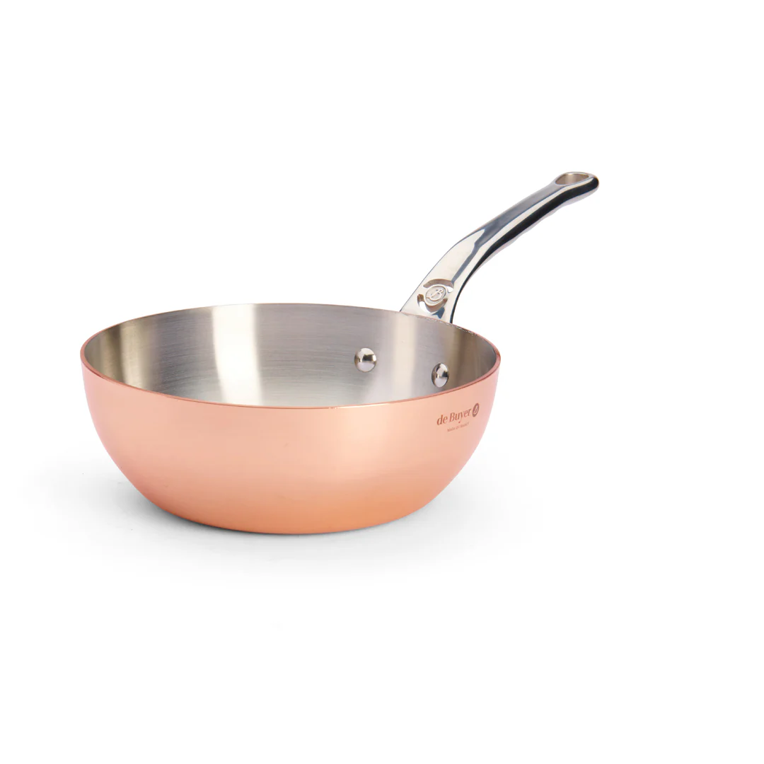 PRIMA MATERA Copper Conical Sauté Pan - Image 8