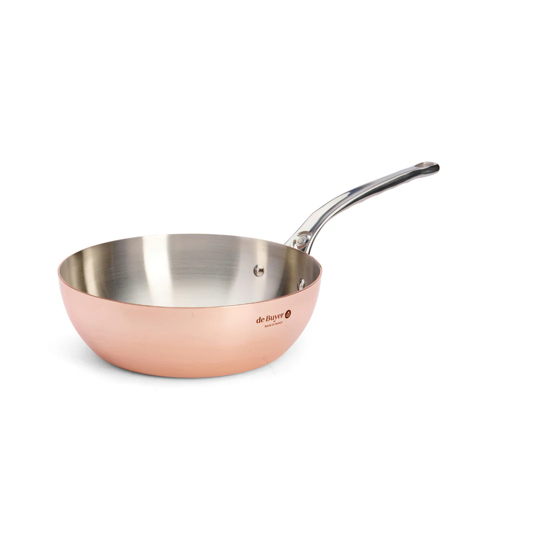 PRIMA MATERA Copper Conical Sauté Pan - Image 9