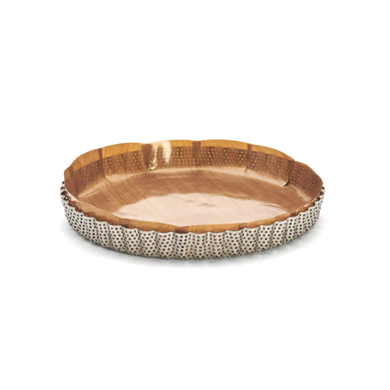 Round Fluted Tart Ring with Removable Base - Image 7