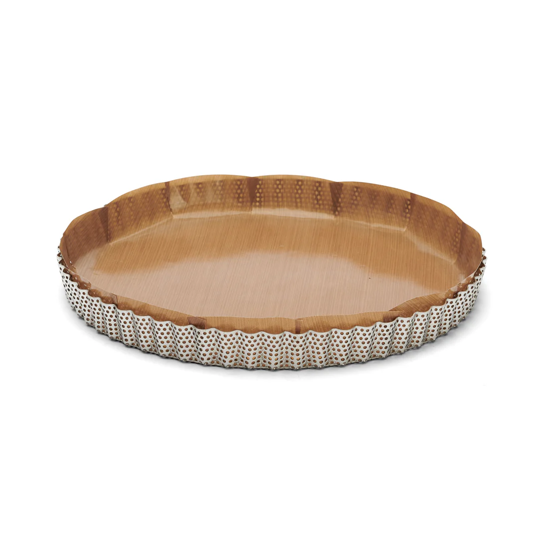 Round Fluted Tart Ring with Removable Base - Image 8