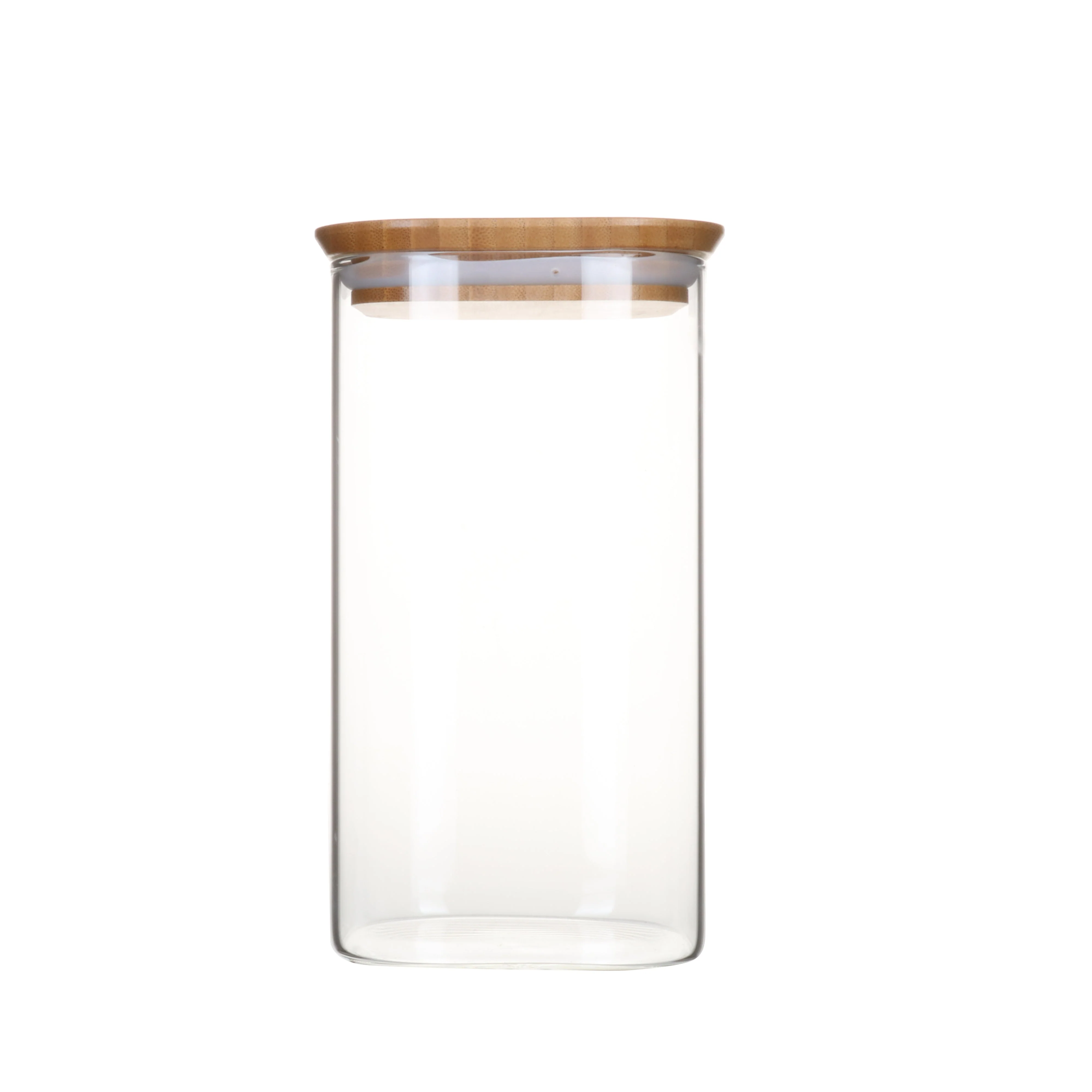 Stackable Glass Container with Bamboo Lid - Image 5
