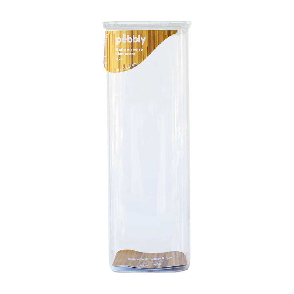 Stackable Glass Container with Glass Lid - Image 10