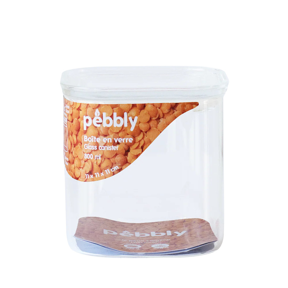 Stackable Glass Container with Glass Lid - Image 8