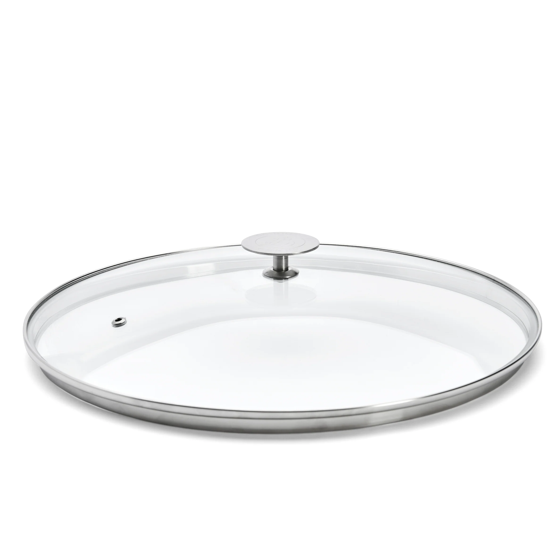 Glass Lid with Stainless Steel Knob, Tall Rim - Image 5